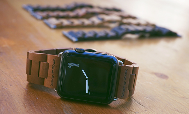 wood mark watch bands